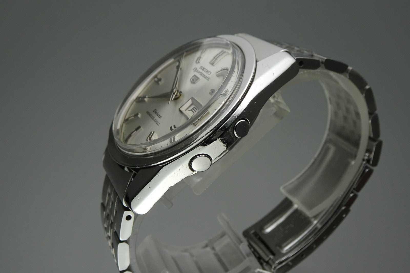 Serviced Vintage 1967 JAPAN SEIKO SPORTSMATIC5 DX 7619-9030 25Jewels Automatic.