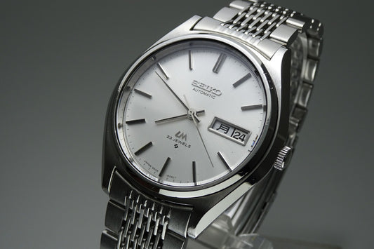 Vintage 1975 JAPAN SEIKO LORD MATIC WEEKDATER 5606-8051 23Jewels Automatic.