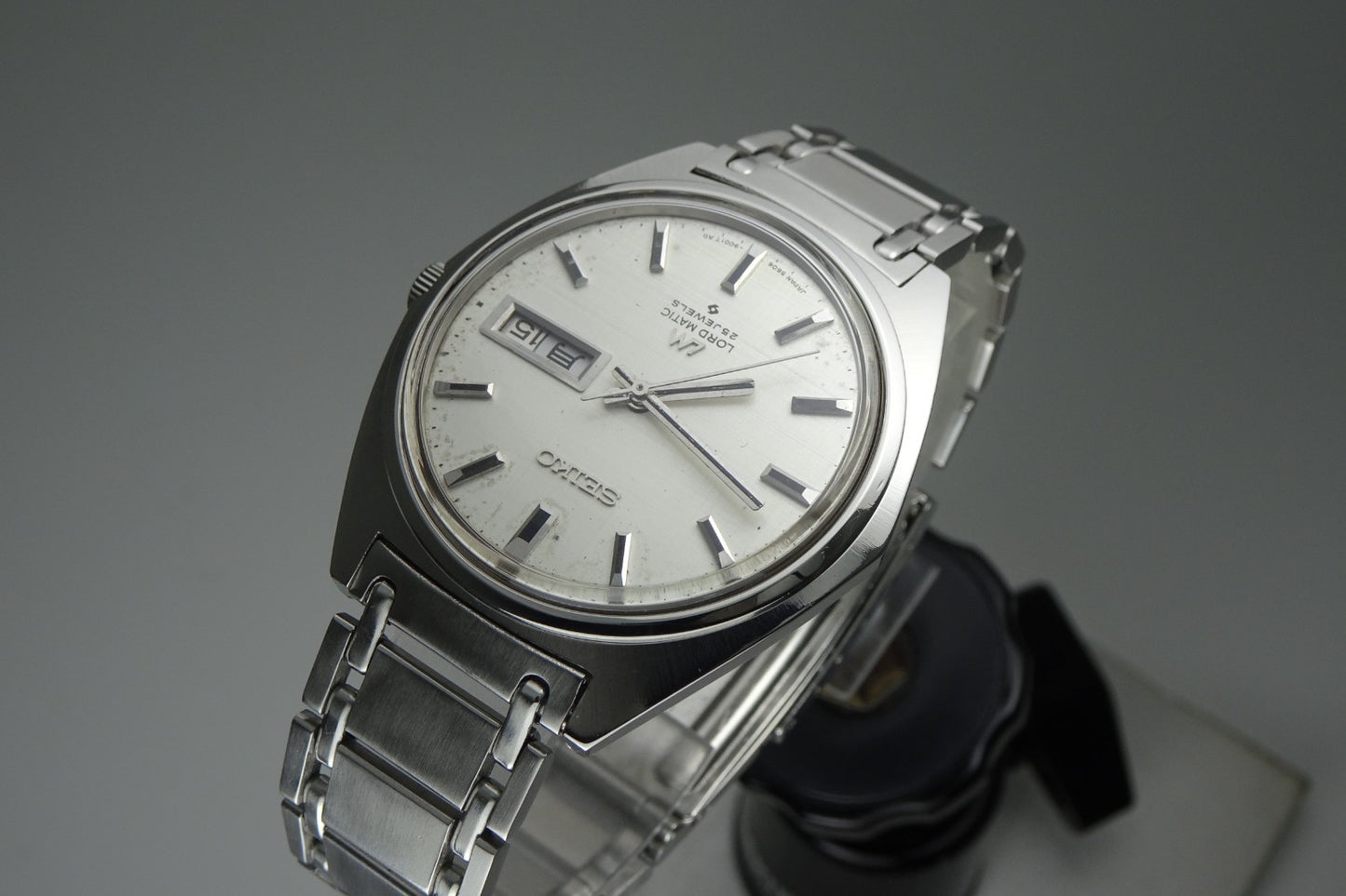 Vintage 1969 JAPAN SEIKO LORD MATIC WEEKDATER 5606-9000 25Jewels Automatic.