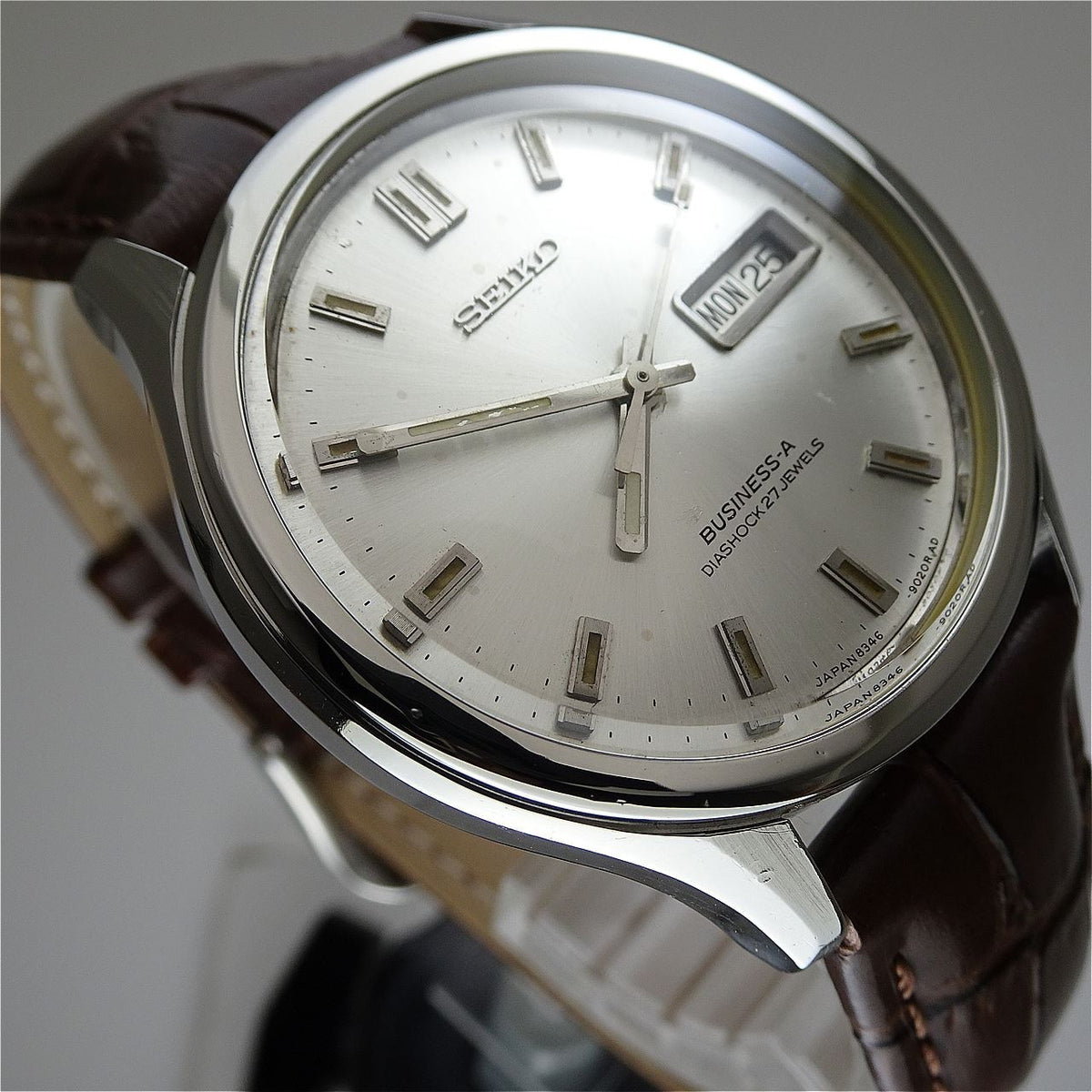 Vintage 1967 JAPAN SEIKO BUSINESS-A 8346-9000 27Jewels Automatic.