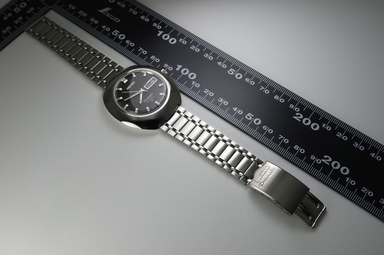 Vintage 1969 JAPAN SEIKO 51 PRESMATIC WEEKDATER 5146-7000 27Jewels Automatic.