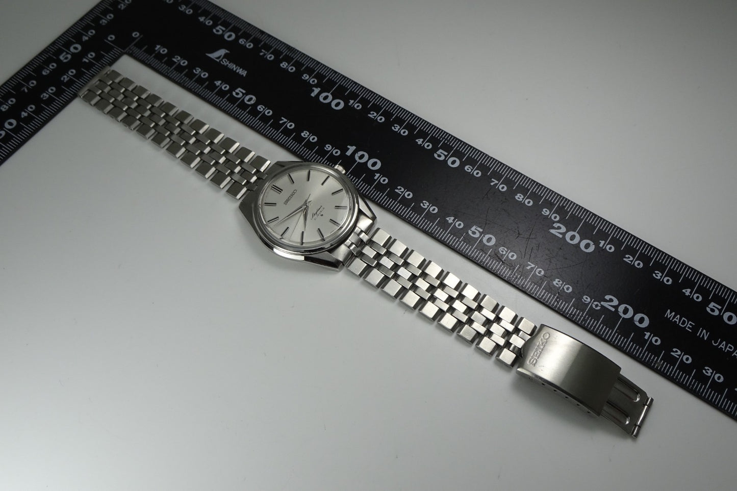 Serviced Vintage 1971 JAPAN SEIKO SKYLINER 6100-8000 21Jewels Hand-winding.