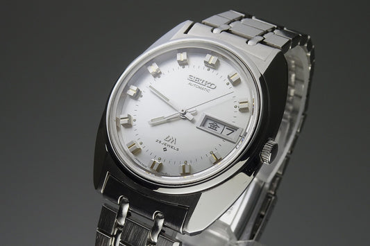 Vintage 1973 JAPAN SEIKO LORD MATIC WEEKDATER 5606-7230 25Jewels Automatic.