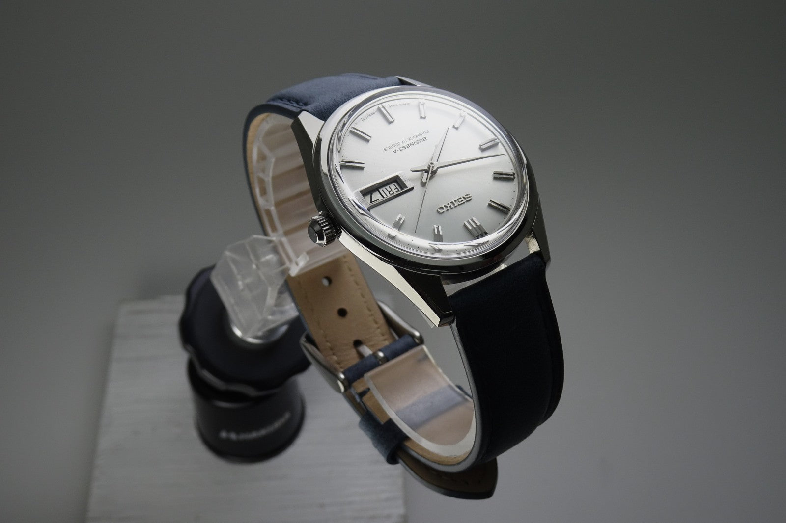 Vintage 1967 JAPAN SEIKO BUSINESS-A WEEKDATER 8306(46)-8020 27Jewels Automatic.