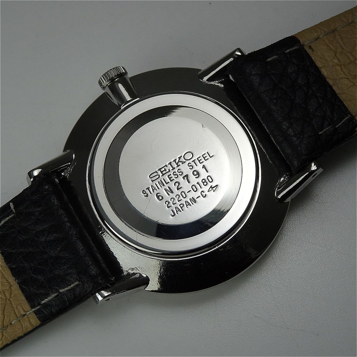 Vintage 1976 JAPAN SEIKO CHARIOT HI-BEAT 2220-0180 24Jewels Hand-winding.