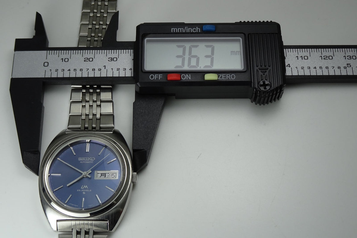 Serviced Vintage 1972 JAPAN SEIKO LORD MATIC WEEKDATER 5606-7140 25J Automatic.