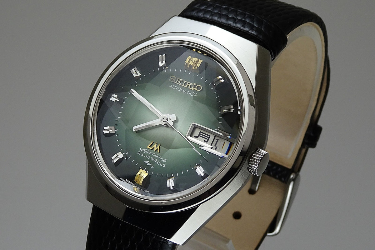 Vintage 1972 JAPAN SEIKO LORD MATIC SPECIAL WEEKDATER 5206-6100 23J Automatic.