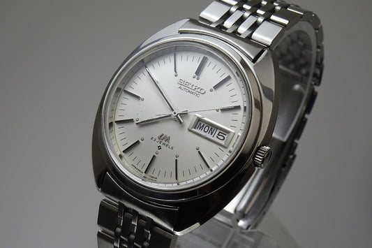 Vintage 1970 JAPAN SEIKO LORD MATIC WEEKDATER 5606-7150 23Jewels Automatic.