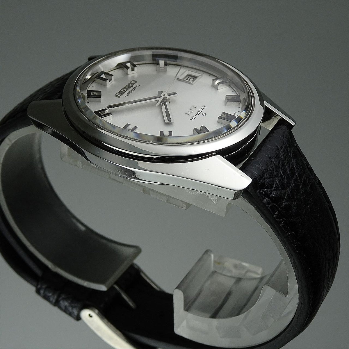Vintage 1969 JAPAN KING SEIKO CALENDAR 5625-7000 25Jewels Automatic.