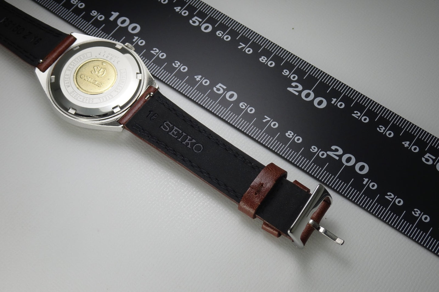 Vintage 1973 JAPAN GRAND SEIKO CALENDAR 5645-7010 25Jewels Automatic.