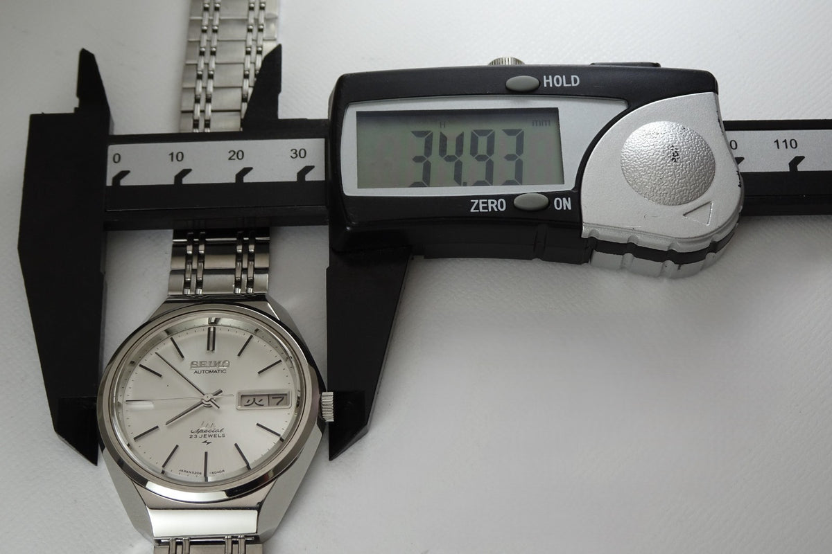Serviced  Vintage 1972 JAPAN SEIKO LORD MATIC SP  5206-6120 23J Automatic.