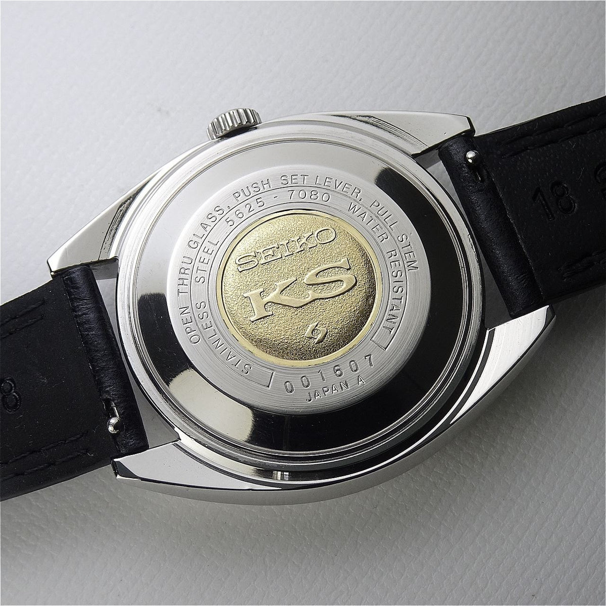 Vintage 1970 JAPAN KING SEIKO CALENDAR 5625-7080 25Jewels Automatic.