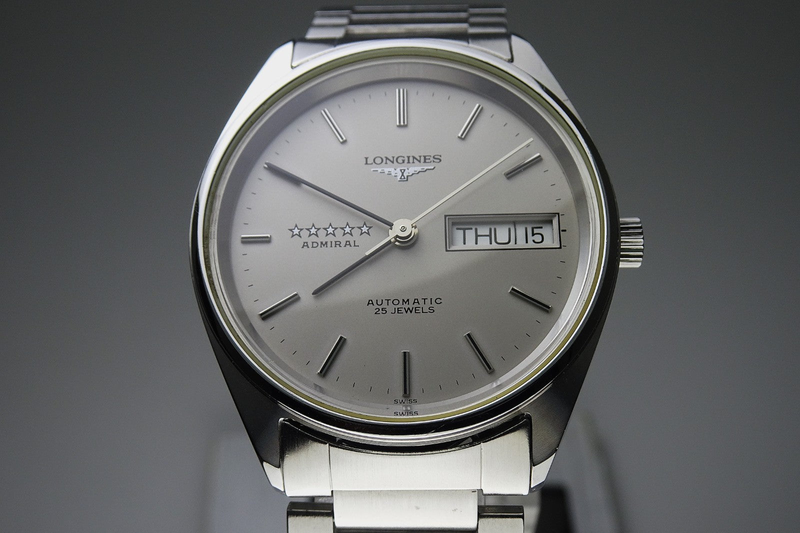 LONGINES ADMIRAL 5 STARS Cal.L636.5  25Jewels Automatic.