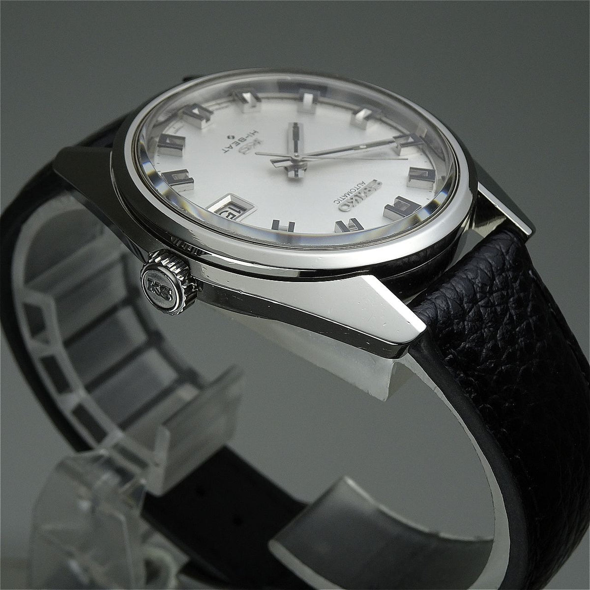 Vintage 1969 JAPAN KING SEIKO CALENDAR 5625-7000 25Jewels Automatic.