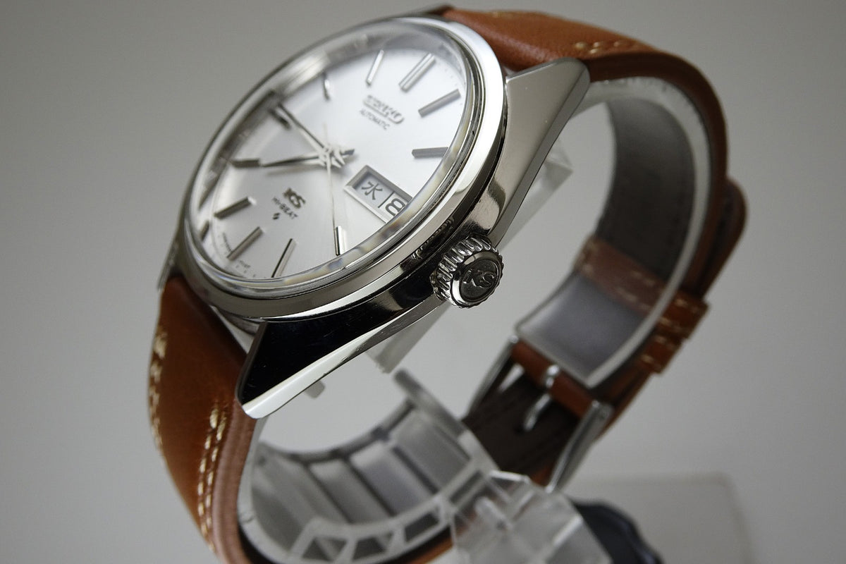 Vintage 1973 JAPAN KING SEIKO WEEKDATER 5626-7111 25Jewels Automatic.