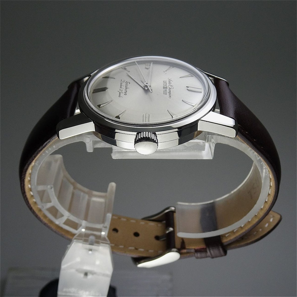 Vintage 1963 JAPAN SEIKO CHAMPION Seahorse J13046 23Jewels Hand-winding.