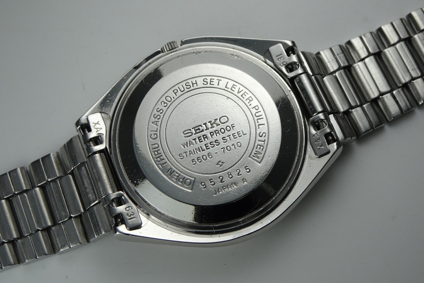 Serviced Vintage 1969 JAPAN SEIKO LORD MATIC WEEKDATER 5606-7010 25J Automatic.