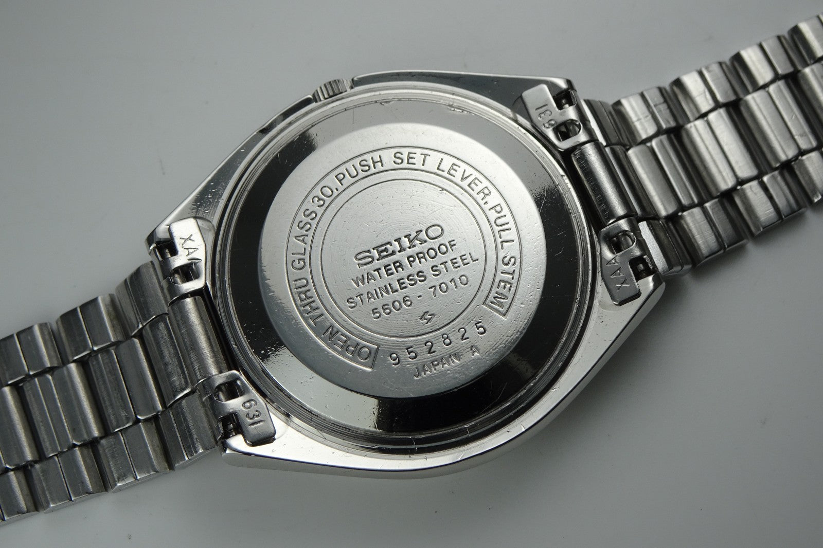 Serviced Vintage 1969 JAPAN SEIKO LORD MATIC WEEKDATER 5606-7010 25J Automatic.