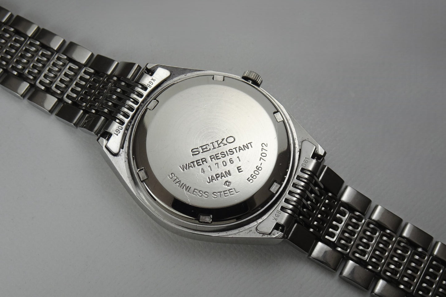Serviced Vintage 1974 JAPAN SEIKO LORD MATIC WEEKDATER 5606-7072 23J Automatic.