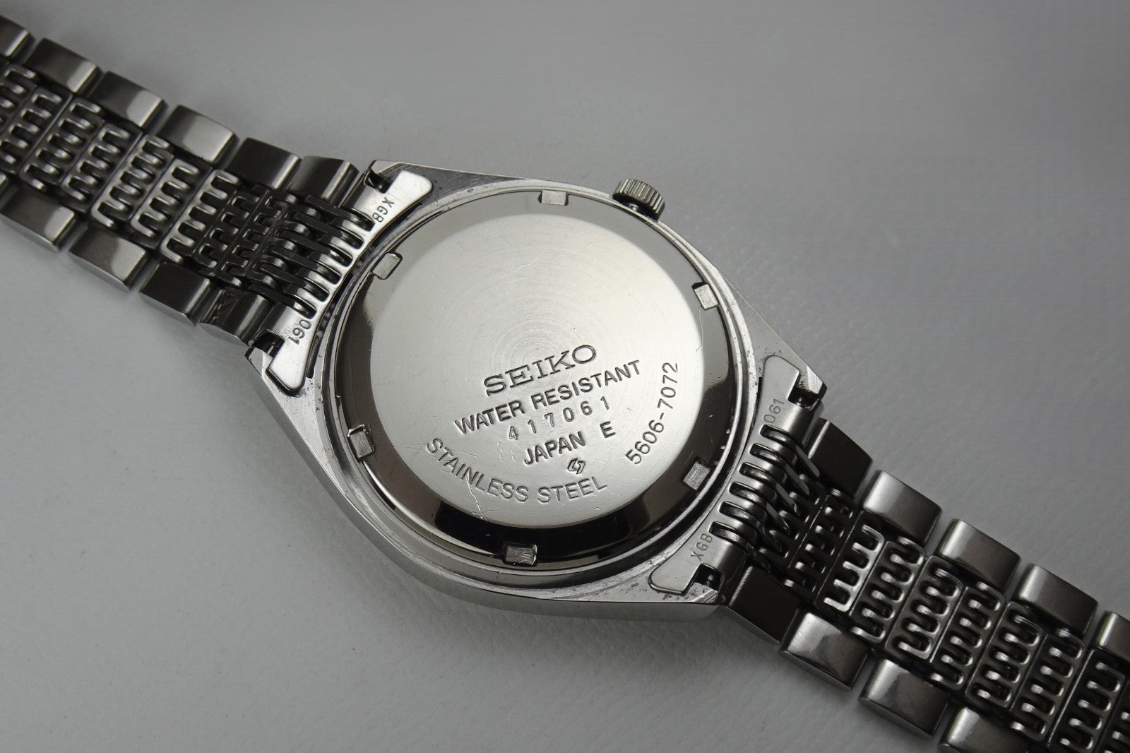 Serviced Vintage 1974 JAPAN SEIKO LORD MATIC WEEKDATER 5606-7072 23J Automatic.