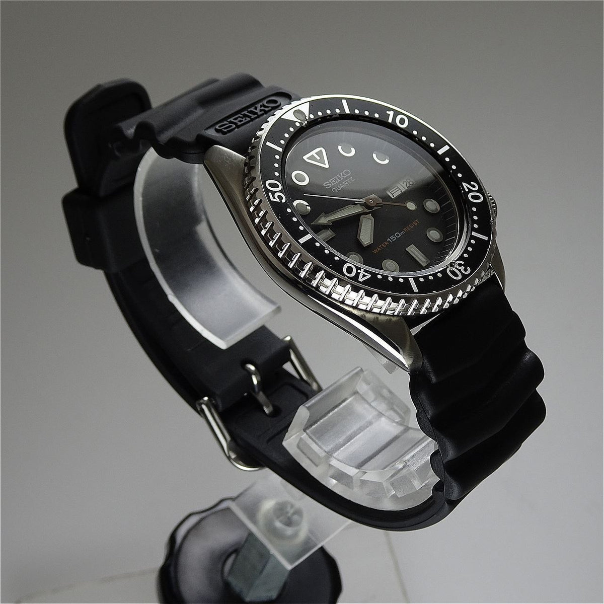 Vintage 1982 JAPAN SEIKO QUARTZ DIVER'S 150M 6458-6000 7Jewels Quartz.