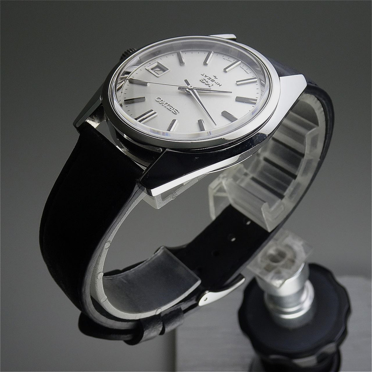Vintage 1970 JAPAN 45 KING SEIKO CALENDAR 4502-7001 25Jewels Hand-winding.