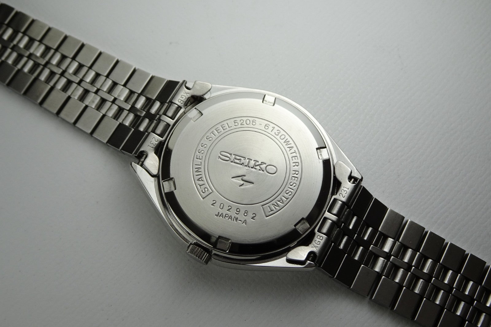 Vintage 1972 JAPAN SEIKO LORD MATIC SPECIAL WEEKDATER 5206-6130 25J Automatic.