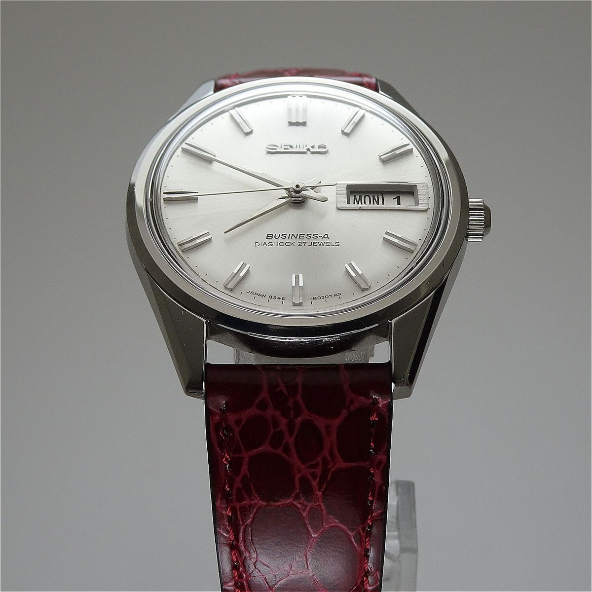 Serviced  Vintage 1967 JAPAN SEIKO BUSINESS-A  8306(46)-8020 27J Automatic.