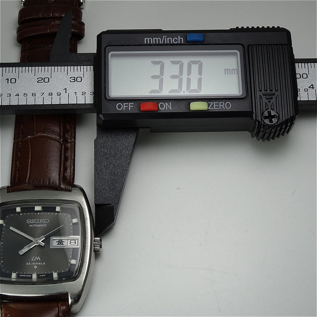 Vintage 1972 JAPAN SEIKO LORD MATIC WEEKDATER 5606-5040 23Jewels Automatic.