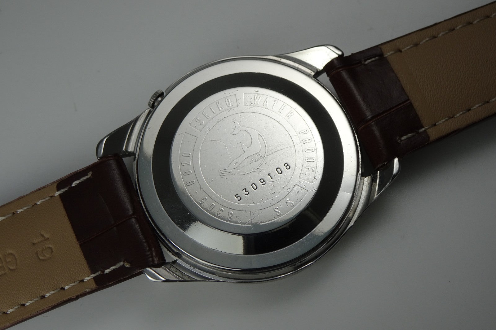 Serviced Vintage 1965 JAPAN SEIKO SEIKOMATIC-R 8305-0020 30Jewels Automatic.