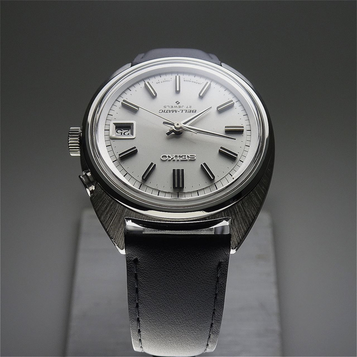 Vintage 1968 JAPAN SEIKO SEIKO BELL-MATIC CALENDAR 4005-7000 27Jewels Automatic.