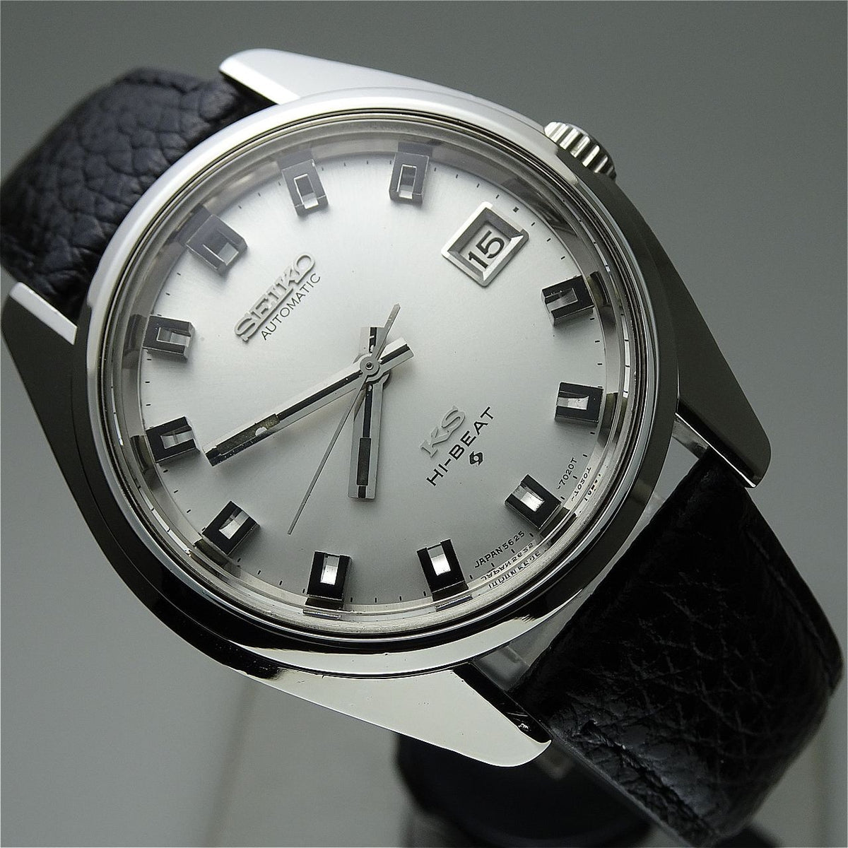 Vintage 1969 JAPAN KING SEIKO CALENDAR 5625-7000 25Jewels Automatic.