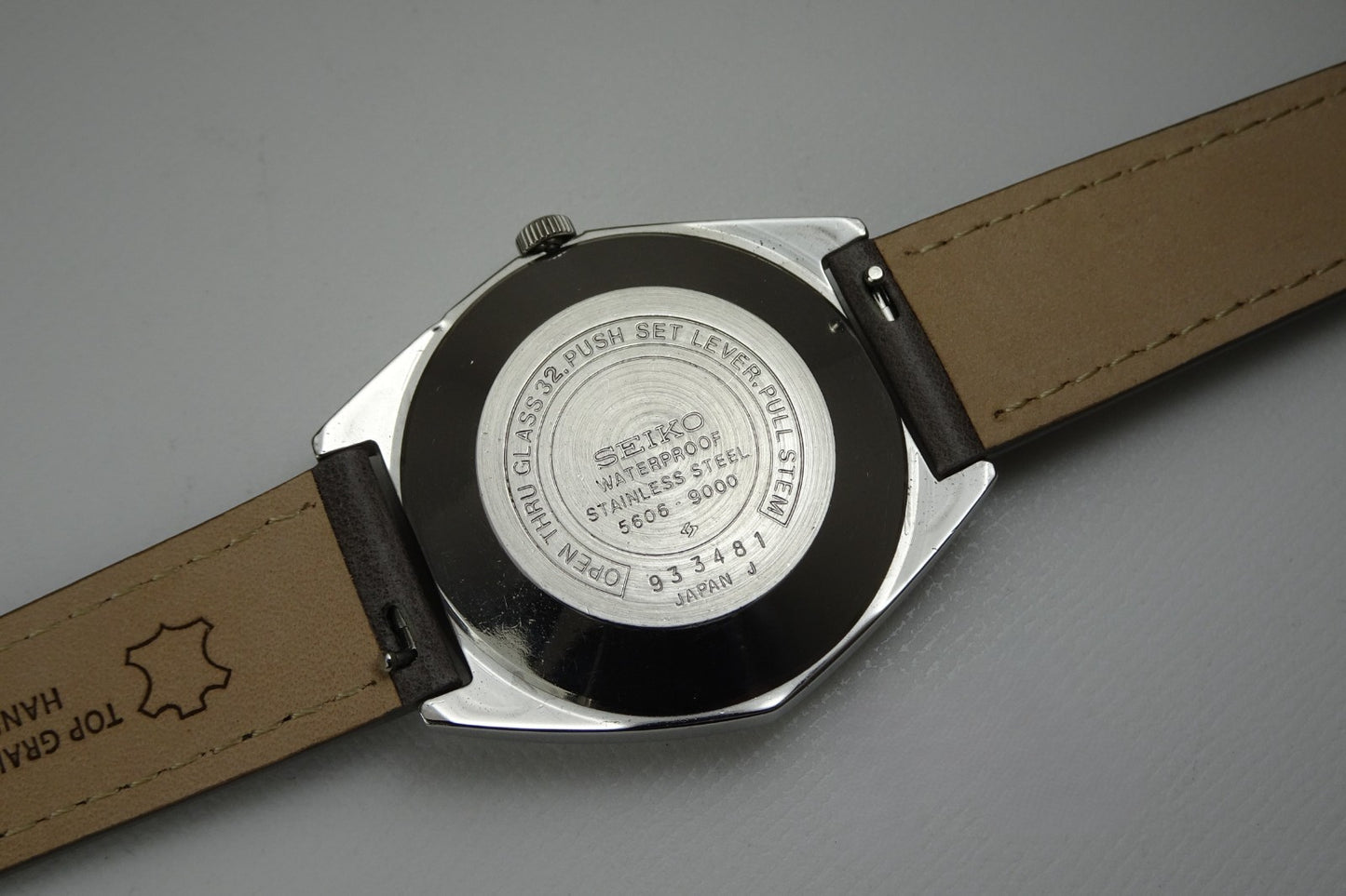 Vintage 1969 JAPAN SEIKO LORD MATIC WEEKDATER 5606-9000 23Jewels Automatic.