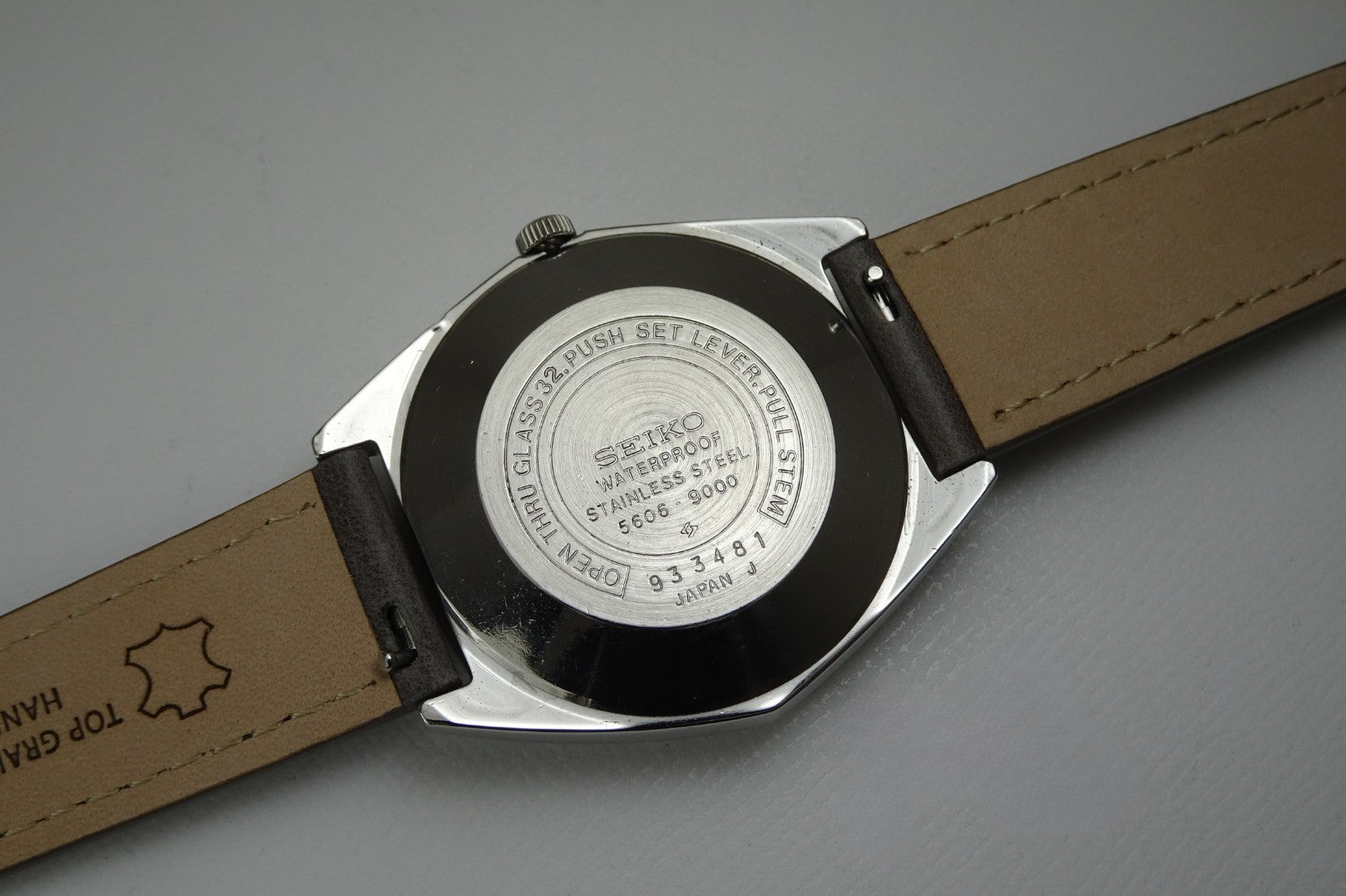 Vintage 1969 JAPAN SEIKO LORD MATIC WEEKDATER 5606-9000 23Jewels Automatic.