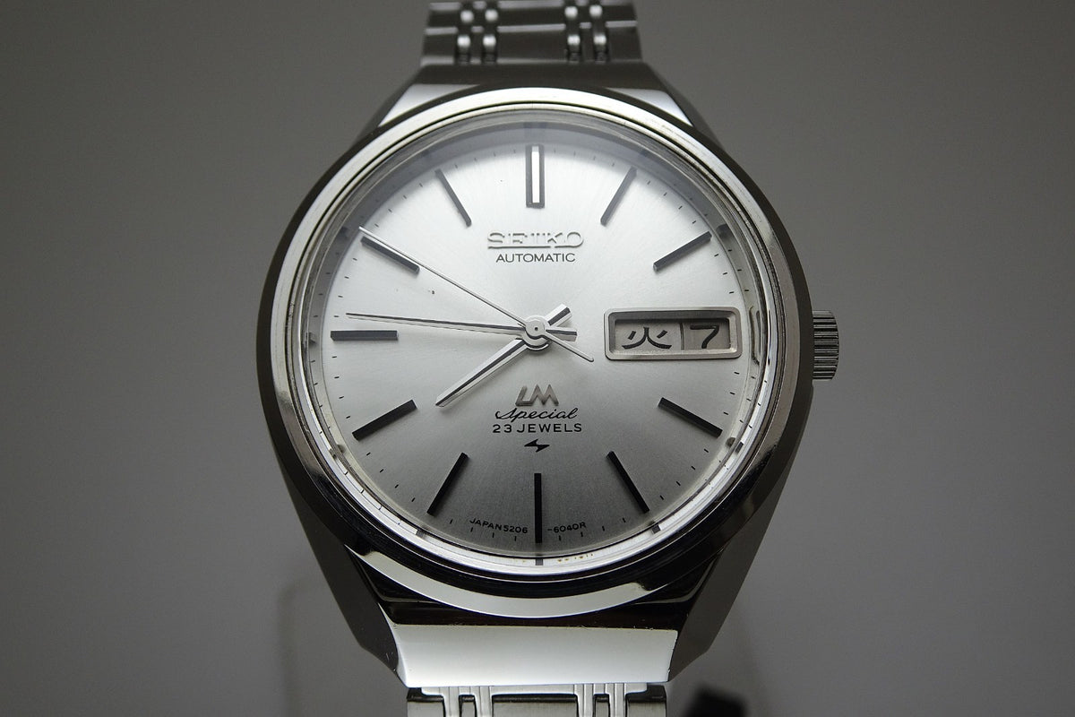 Serviced  Vintage 1972 JAPAN SEIKO LORD MATIC SP  5206-6120 23J Automatic.