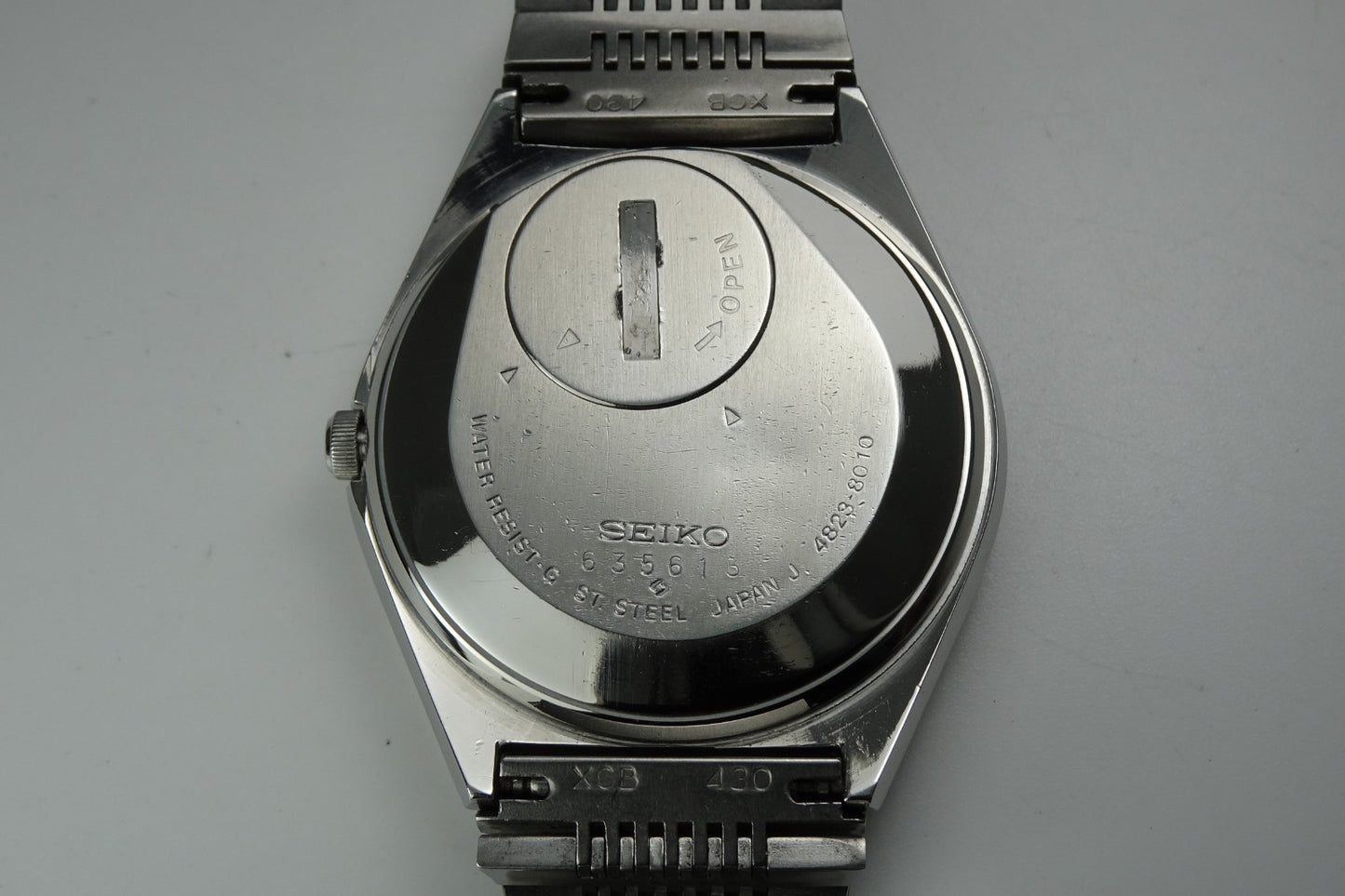Vintage 1976 JAPAN SEIKO KING QUARTZ 4823-8010 7Jewels Quartz.