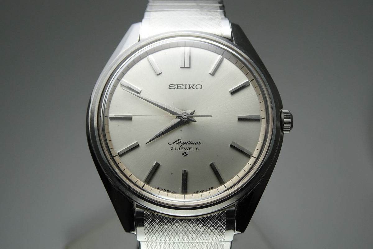 Vintage 1968 JAPAN SEIKO SKYLINER 6220-8010 21Jewels Hand-winding.