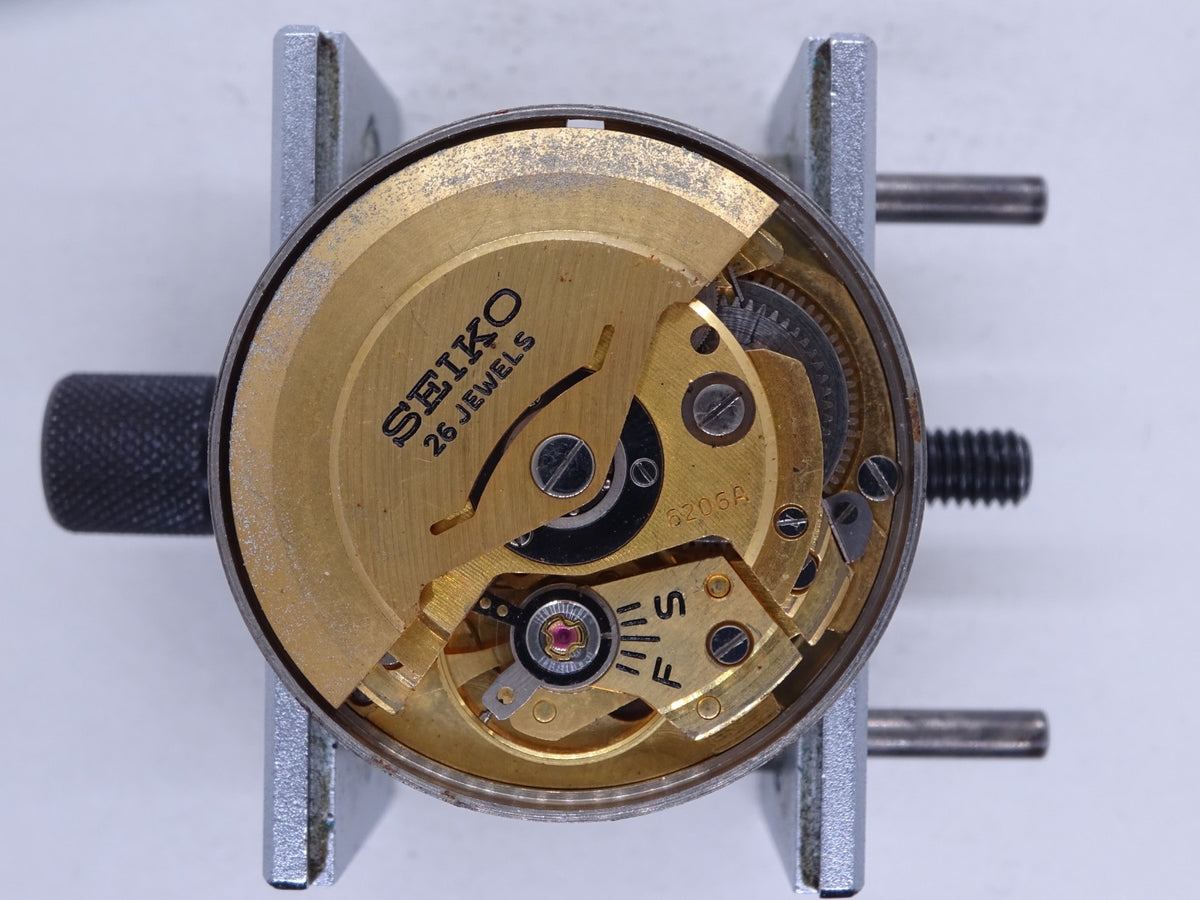 Vintage 1965 JAPAN SEIKO SEIKOMATIC WEEKDATER 6206-8990 26Jewels Automatic.