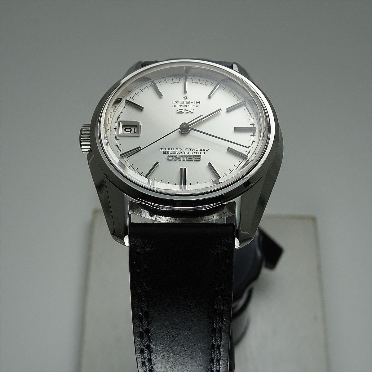 Vintage 1973 JAPAN KING SEIKO CHRONOMETER CALENDAR 5625-7041 25Jewels Automatic.