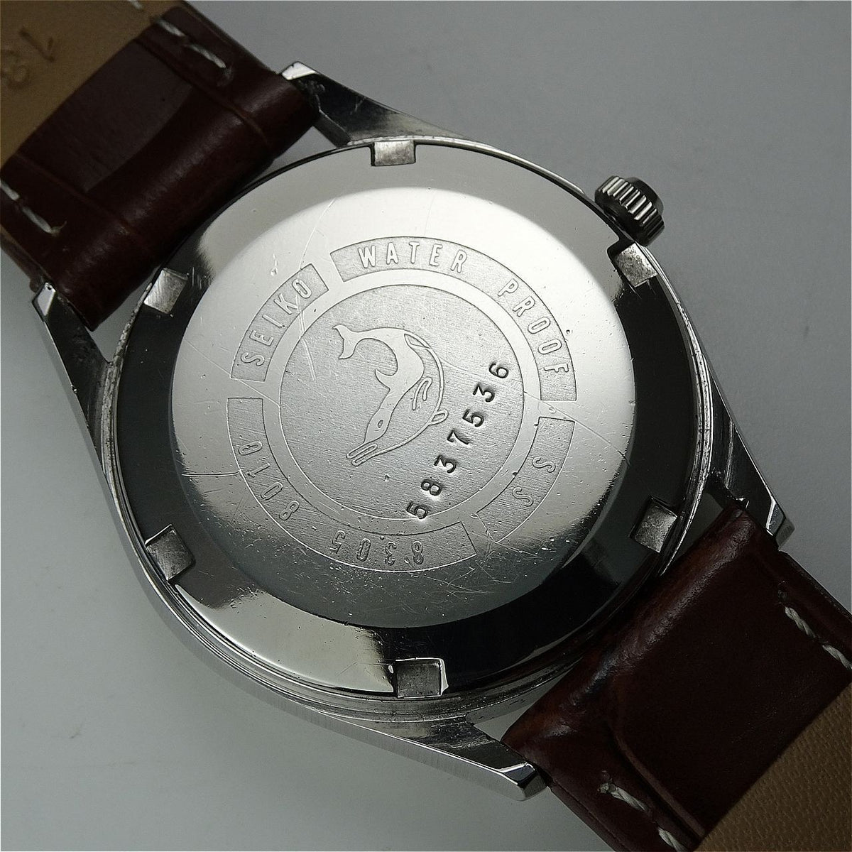 Serviced  Vintage 1965 JAPAN SEIKO SEIKOMATIC-R 8305-8010 30Jewels Automatic.