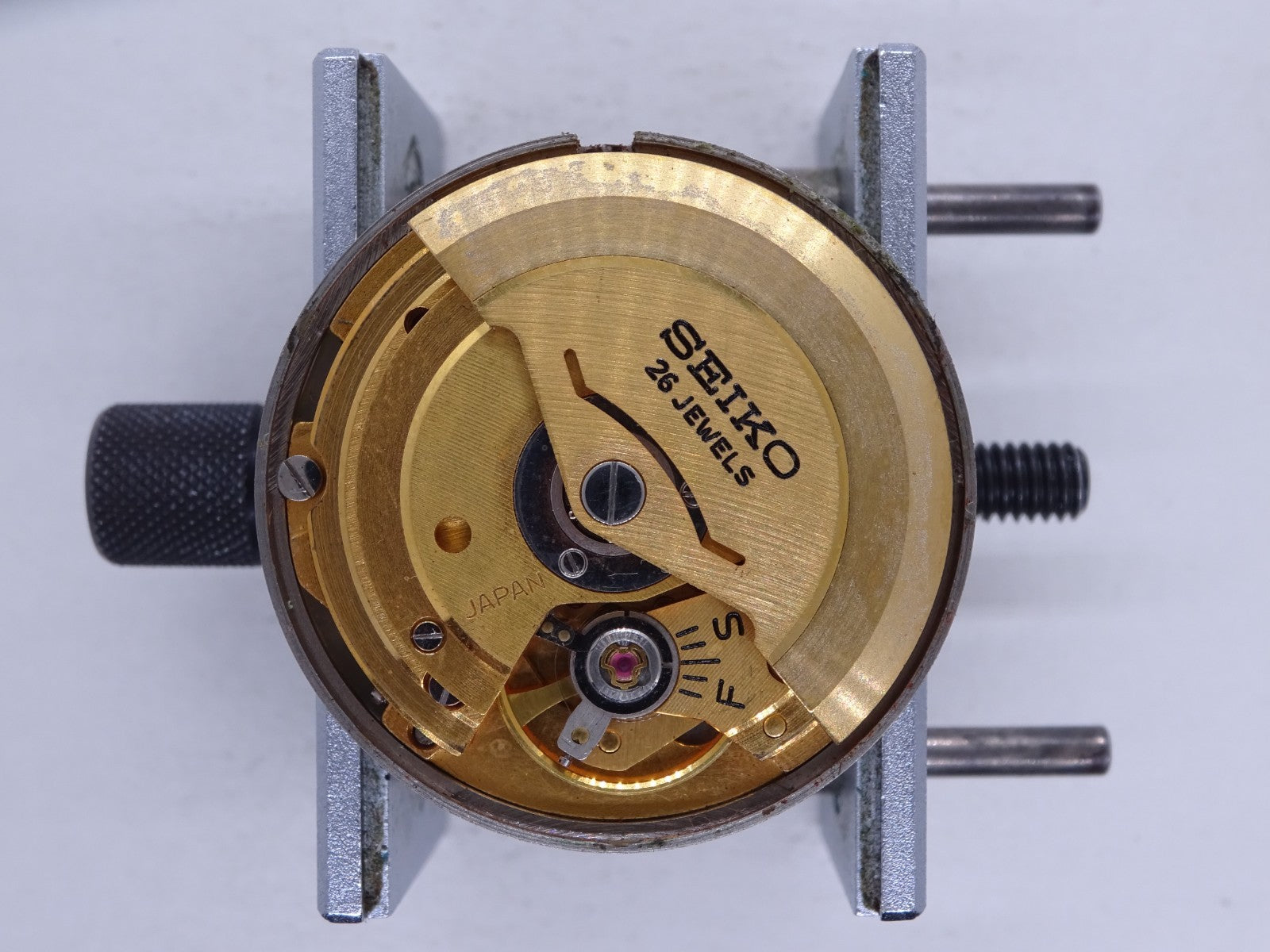 Serviced Vintage 1965 JAPAN SEIKO SEIKOMATIC WEEKDATER 6206-8040 26J Automatic.