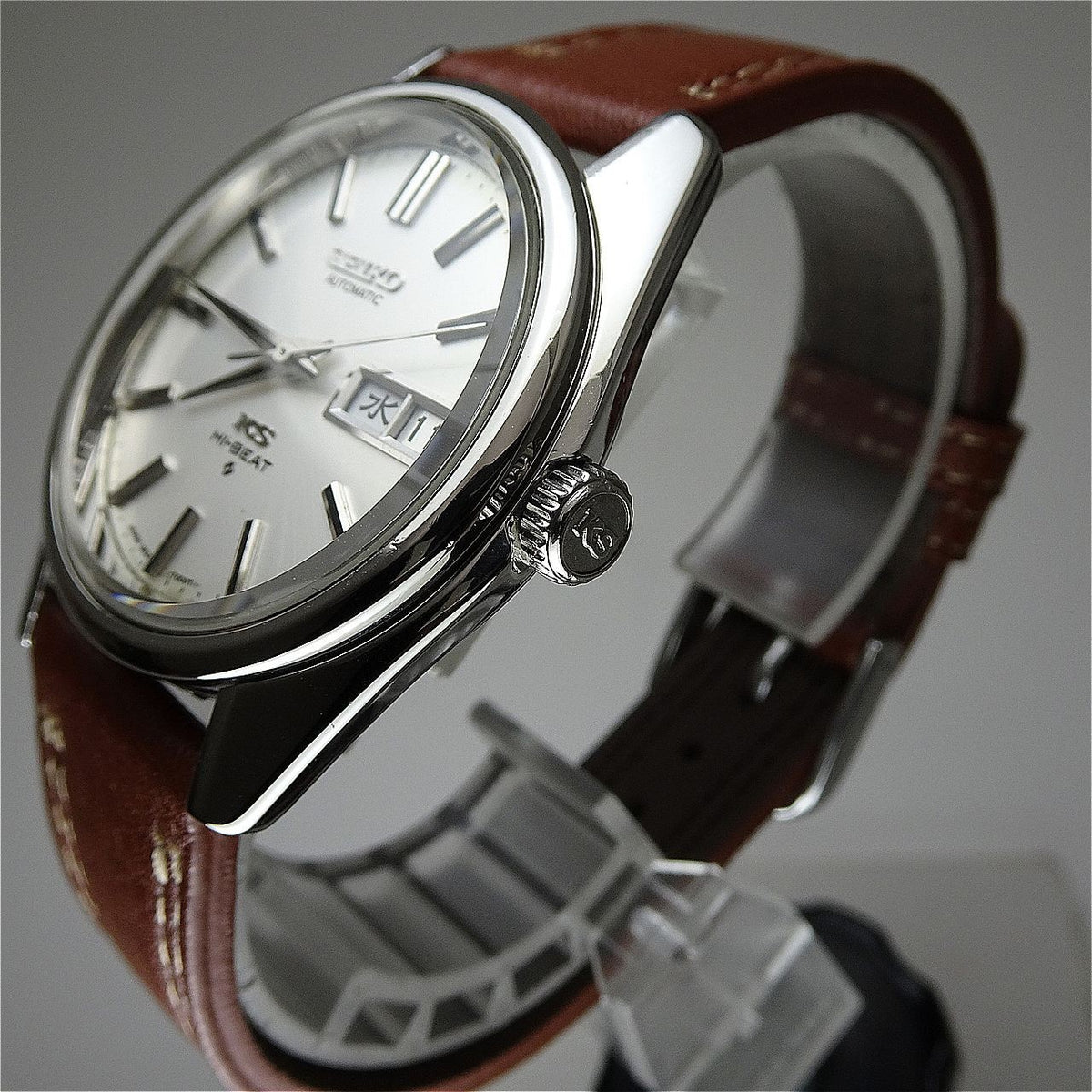 Vintage 1971 JAPAN KING SEIKO CALENDAR 5626-7000 25Jewels Automatic.