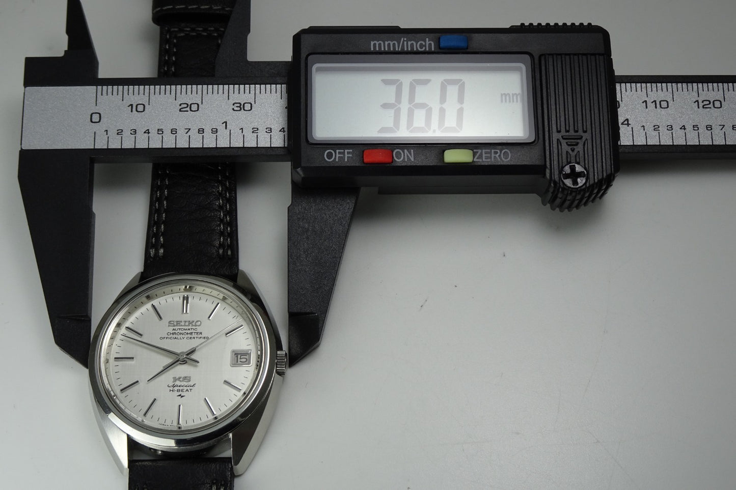 Vintage 1971 JAPAN KING SEIKO CHRONOMETER SPECIAL 5245-6000 25Jewels Automatic.