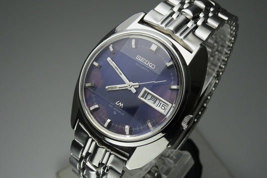 Vintage 1973 JAPAN SEIKO LORD MATIC WEEKDATER 5606-7230 25Jewels Automatic.