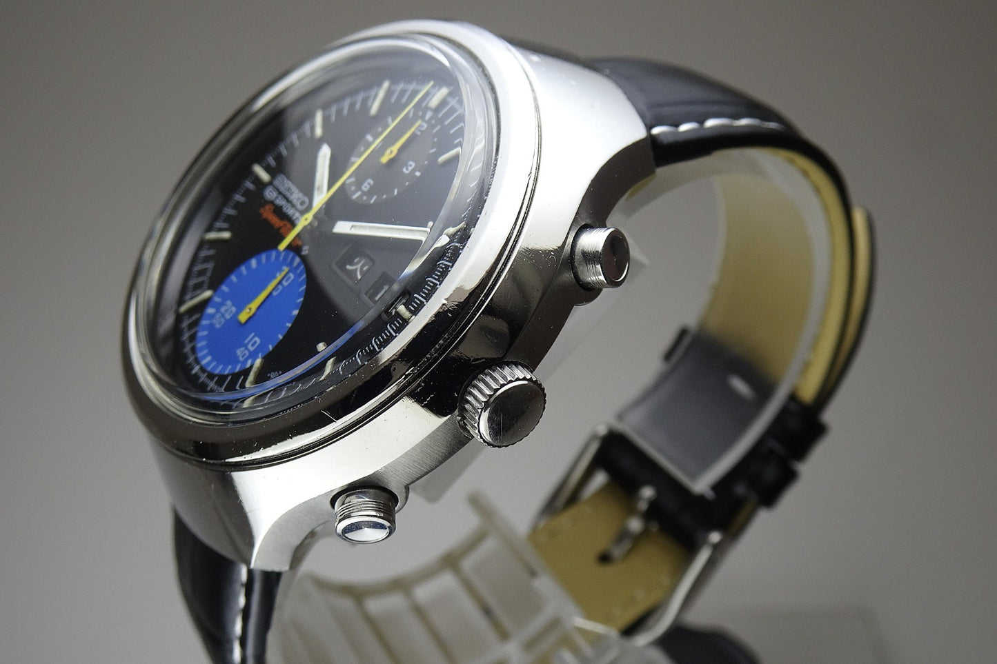 Serviced Vintage 1971 JAPAN SEIKO 5 SPORTS SPEED-TIMER 6138-0020 21J Automatic.