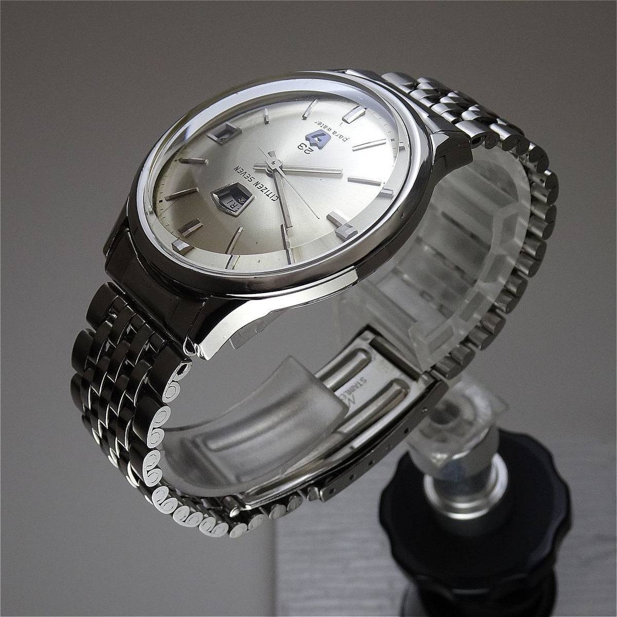 Serviced Vintage 1960’s CITIZEN SEVEN SEOS81301-T 23Jewels Hand-winding.