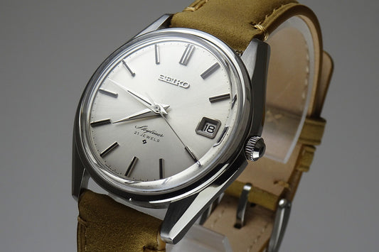 Vintage 1971 JAPAN SEIKO SKYLINER CALENDAR 6102-8000 21Jewels Hand-winding.