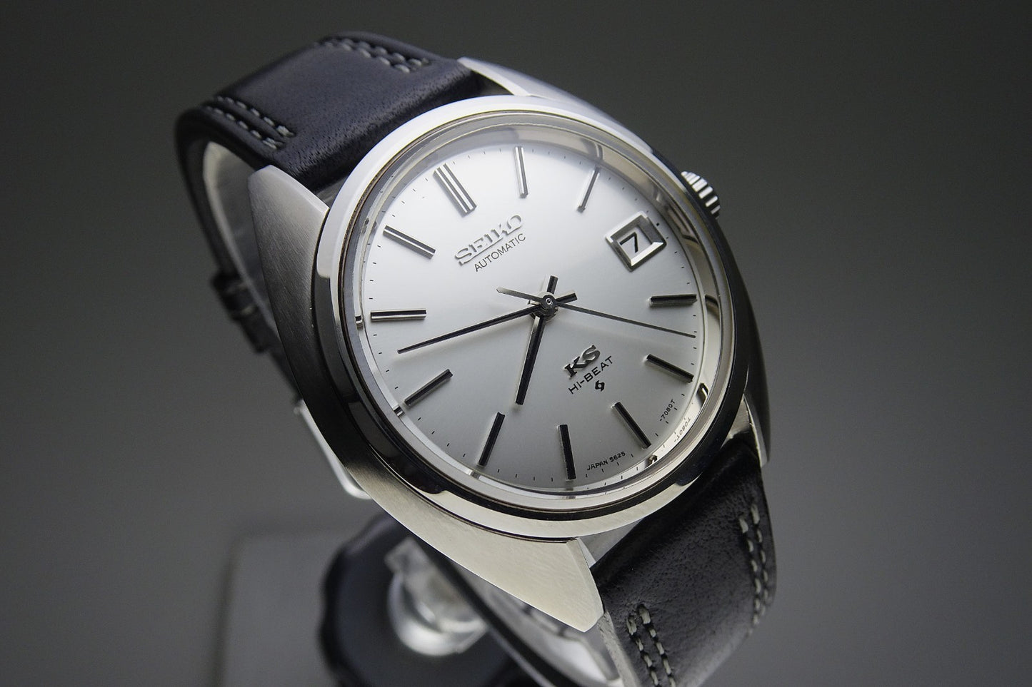 Vintage 1970 JAPAN KING SEIKO CALENDAR 5625-7080 25Jewels Automatic.