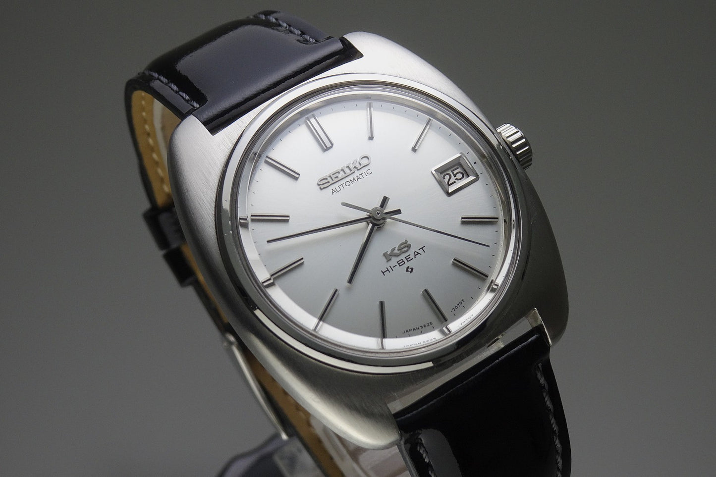 Vintage 1970 JAPAN KING SEIKO CALENDAR 5625-7070 25Jewels Automatic.