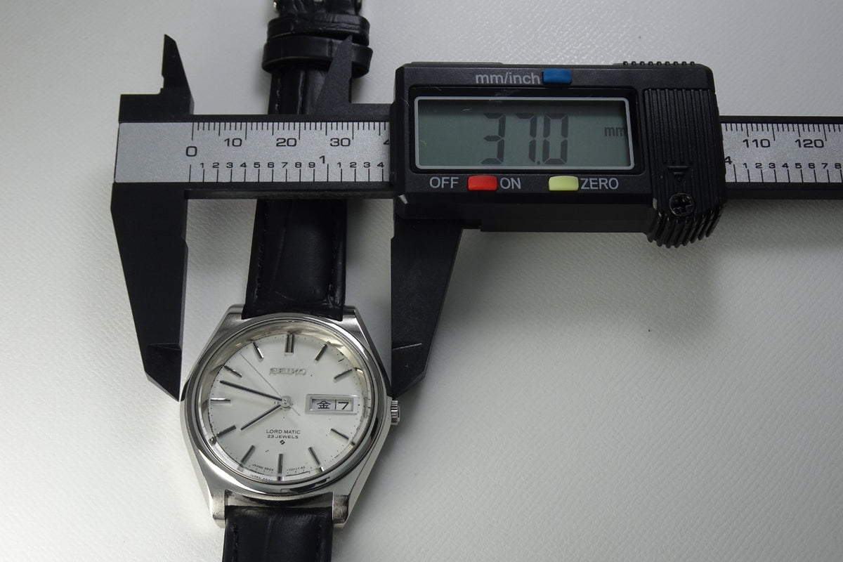 Vintage 1968 JAPAN SEIKO LORD MATIC WEEKDATER 5606-7070 23Jewels Automatic.